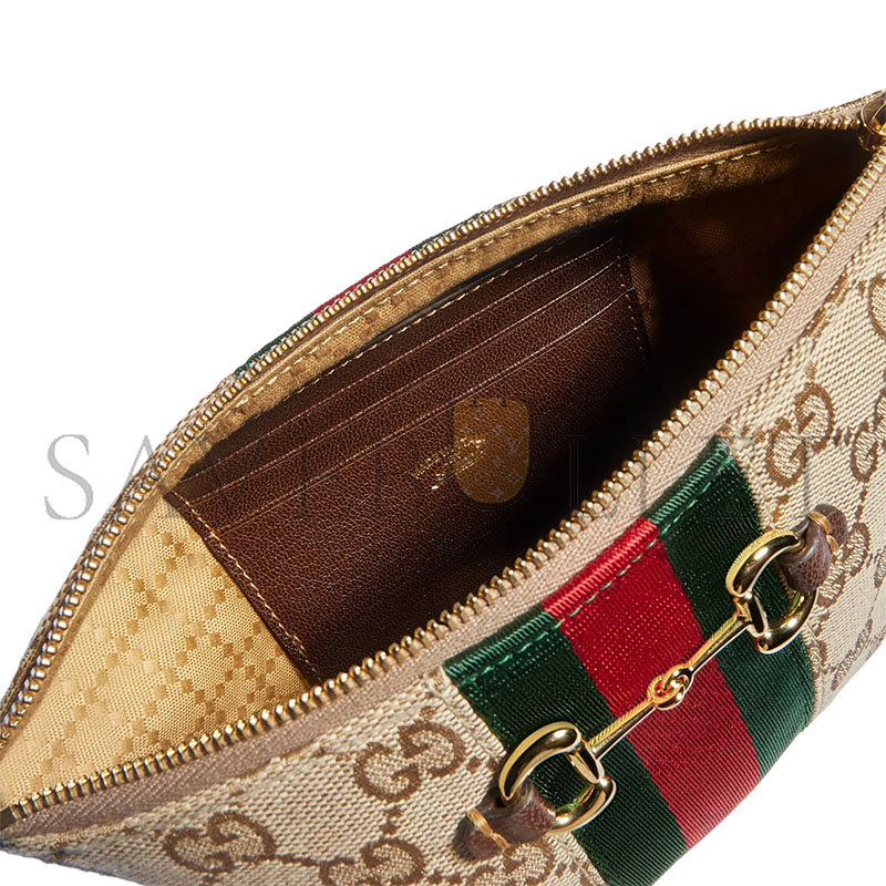 GUCCI HORSEBIT WEB SMALL SHOULDER BAG 867130 (20*12.5*4.5cm)